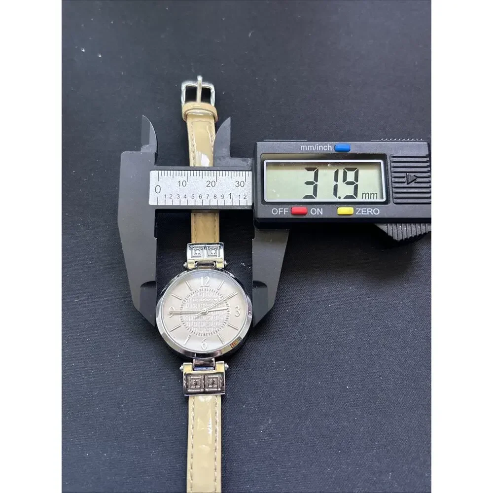 Liz Claiborne Beige Dial And Band Women’s Quartz Watch